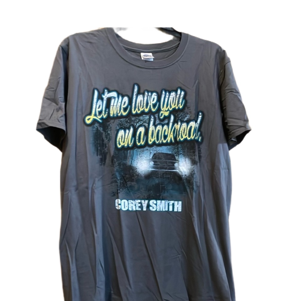 Gildan Corey Smith Concert Tee Gray Size Large Gildan Corey Smith Concert Tee Gray Size Large